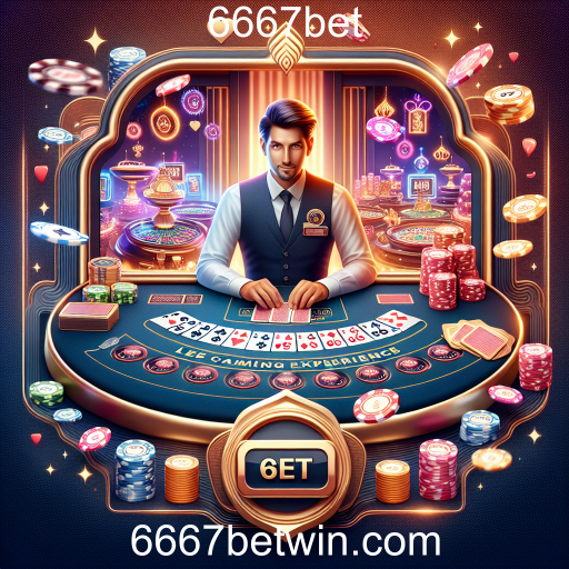 A Emoção dos Jogos de Live Dealer no 6667bet